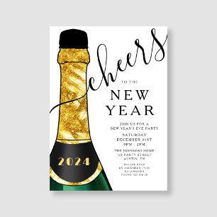 Elegant New Year's Eve Party Invitation