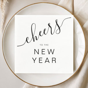 Elegant New Year's Eve Party Napkin