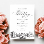 Elegant New York City Calligraphy Chic Wedding Invitation<br><div class="desc">Make your special day unforgettable with our Elegant New York City Calligraphy Chic Wedding Invitations. Perfect for the modern couple with a taste for classic sophistication,  these invitations blend timeless elegance with a chic urban flair,  setting the tone for a truly memorable celebration.</div>