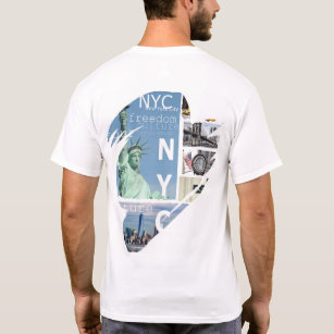 Elegant New York City Template Trendy Modern T-Shirt