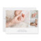 Elegant Newborn Photo Collage Birth Announcements