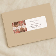 Elegant Nikkah Islamic Wedding Return Address