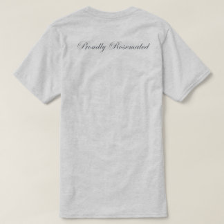 Elegant Norwegian Rosemaling Floral Heart T-Shirt