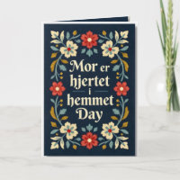 Elegant Norwegian Rosemaling Mother’s Day