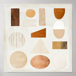 Elegant Nursery Decor Bauhaus Inspired Art Wall