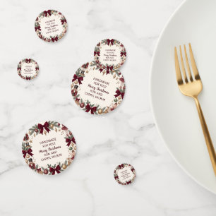 Elegant Nutcracker Christmas Holiday Party Confetti