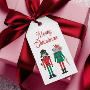 Elegant Nutcracker Gift Tags