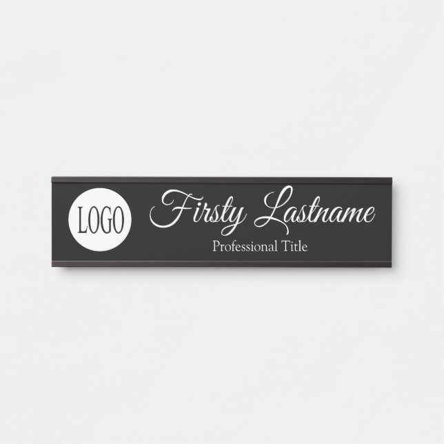 Elegant Office Door Sign Name Plate (Front)