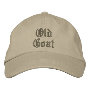 Elegant Old Goat Adjustable Cap