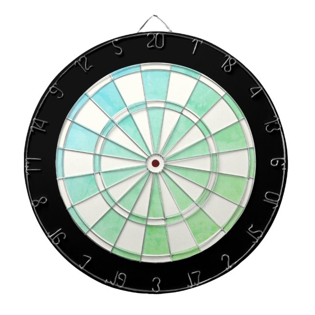 Elegant Ombre Dartboard (Front)