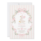 Elegant One Silly Goose Pink Bow Girl 1st Birthday