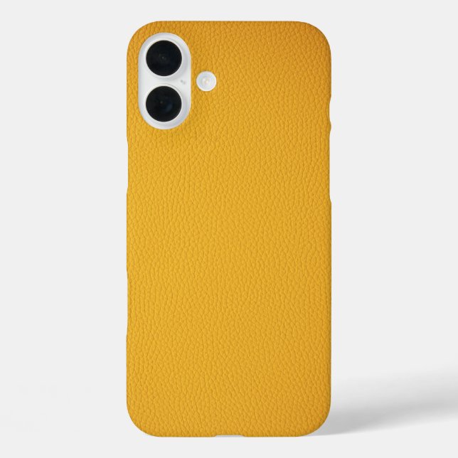  Elegant Orange leather Case-Mate iPhone Case (Back)