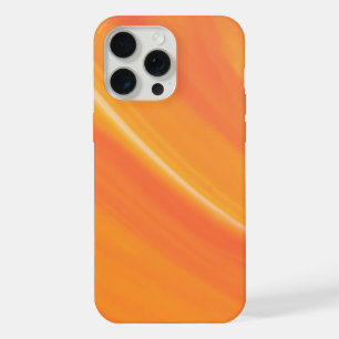 Elegant Orange Marble iPhone 15 Pro Max Case