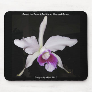 Elegant Orchid Mousepad 1