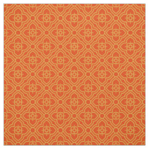 Elegant Oriental Floral Thai Style Asian Pattern Fabric