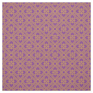 Elegant Oriental Floral Thai Style Asian Pattern Fabric