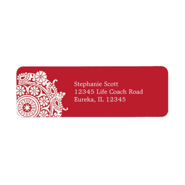 Elegant Ornament White/Red Label (Front)