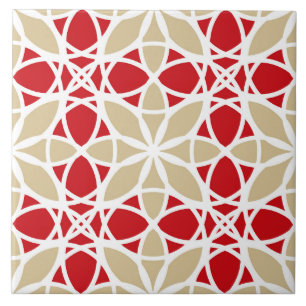 Elegant ornamental pattern, seed of life tile