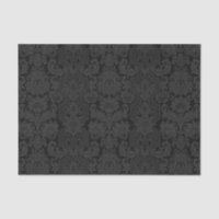 Elegant Ornate Black Victorian Damask
