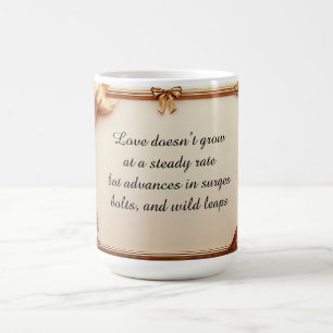 Elegant Ornate Gold Frame Coffee Mug