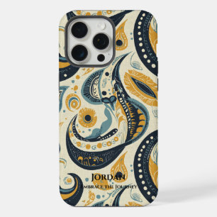 Elegant Paisley Fusion – Artistic Global Style iPhone 15 Pro Max Case