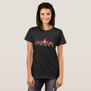 Elegant Palestine Name Watermelon  T-Shirt