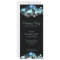 Elegant Party Invitation Blue Shimmering Lights