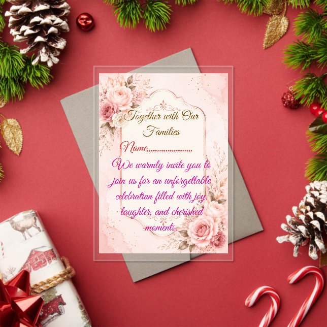 Elegant Party Invite Template (Insitu (Holiday))