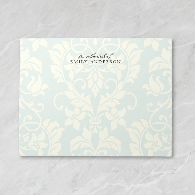 Elegant Pastel Damask From the Desk of Notepad (Creator Uploaded)