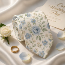 Elegant Pastel Dusty Blue Wedding