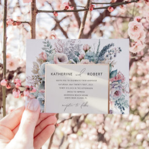 Elegant Pastel Garden Floral Wedding