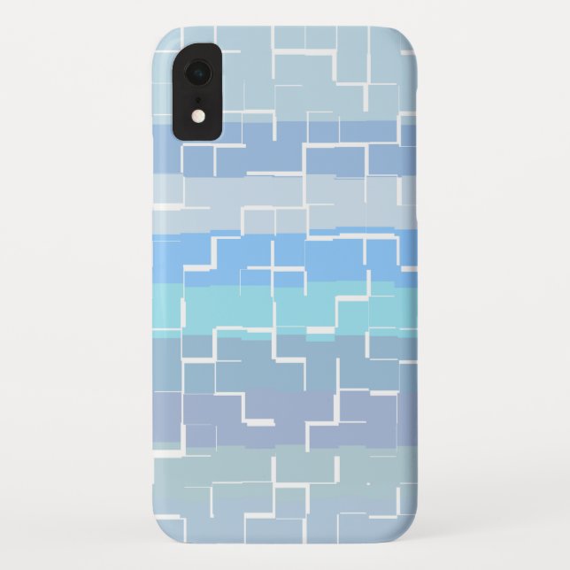 Elegant Pastel Multi-Colour Abstract Pattern Case-Mate iPhone Case (Back)