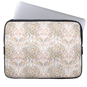 Elegant Pastel Vintage Floral Arch Wedding Laptop Sleeve