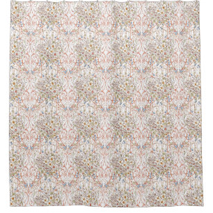 Elegant Pastel Vintage Floral Arch Wedding  Shower Curtain