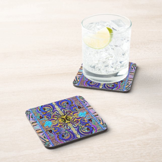 Elegant Pattern 57793 Coaster (Right Side)