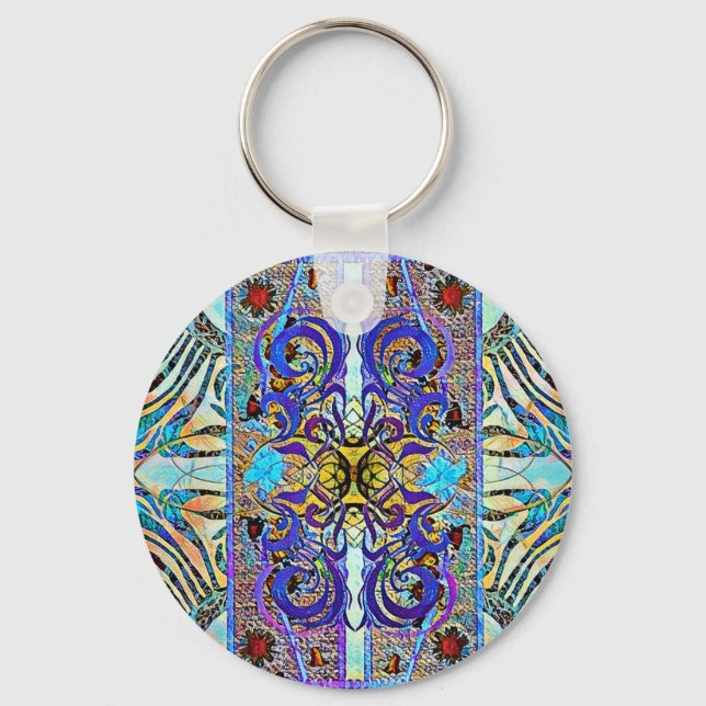 Elegant Pattern 57793 Key Ring (Front)