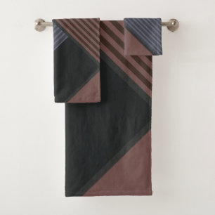 Elegant Pattern Bath Towel Set