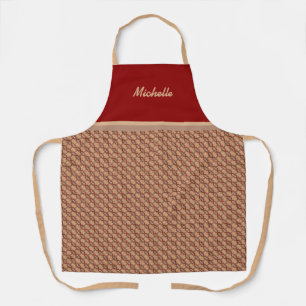 Elegant pattern Template Apron