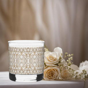 Elegant Pattern Whiskey Glass