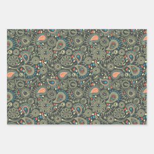 Elegant Pattern Wrapping Paper Sheet