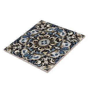 Elegant Patterned Decorative Tiles