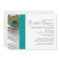 Elegant Peacock Feather Bridal Shower Invitations