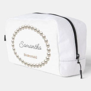 Elegant Pearl Bridal Shower Dopp Kit