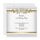 Elegant Pearl Gold Silver Diamond Birthday Party 2