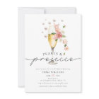 Elegant Pearls and Prosecco Pink Bridal Shower