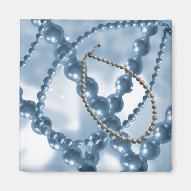 Elegant Pearls Magnet (Front)