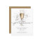 Elegant Pearls Prosecco Bridal Shower Invitation