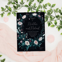 Elegant Peony Floral Foliage Wreath Wedding