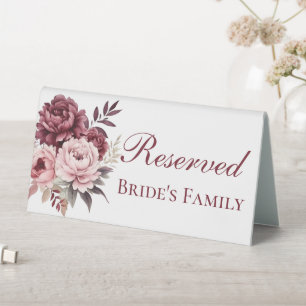 Elegant Peony Watercolor Floral Wedding Reserved