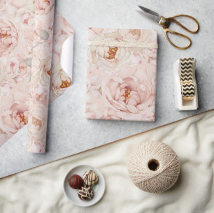 Elegant Peony Wrapping Paper